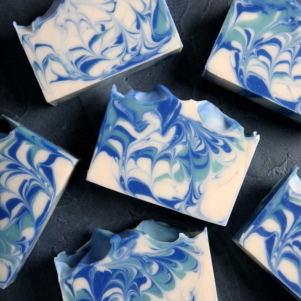 Alpine Swirl Cold Process Soap image number null